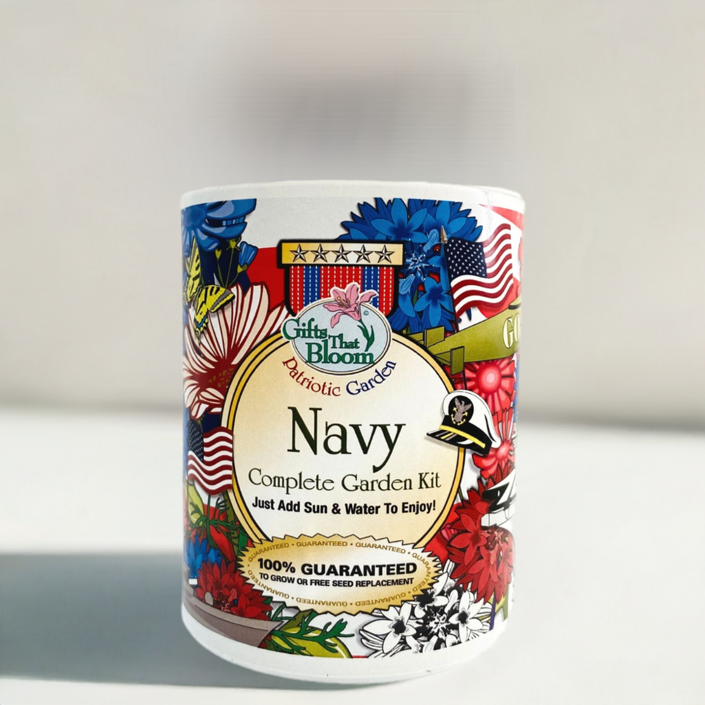Navy Garden Grocan Seed Kit