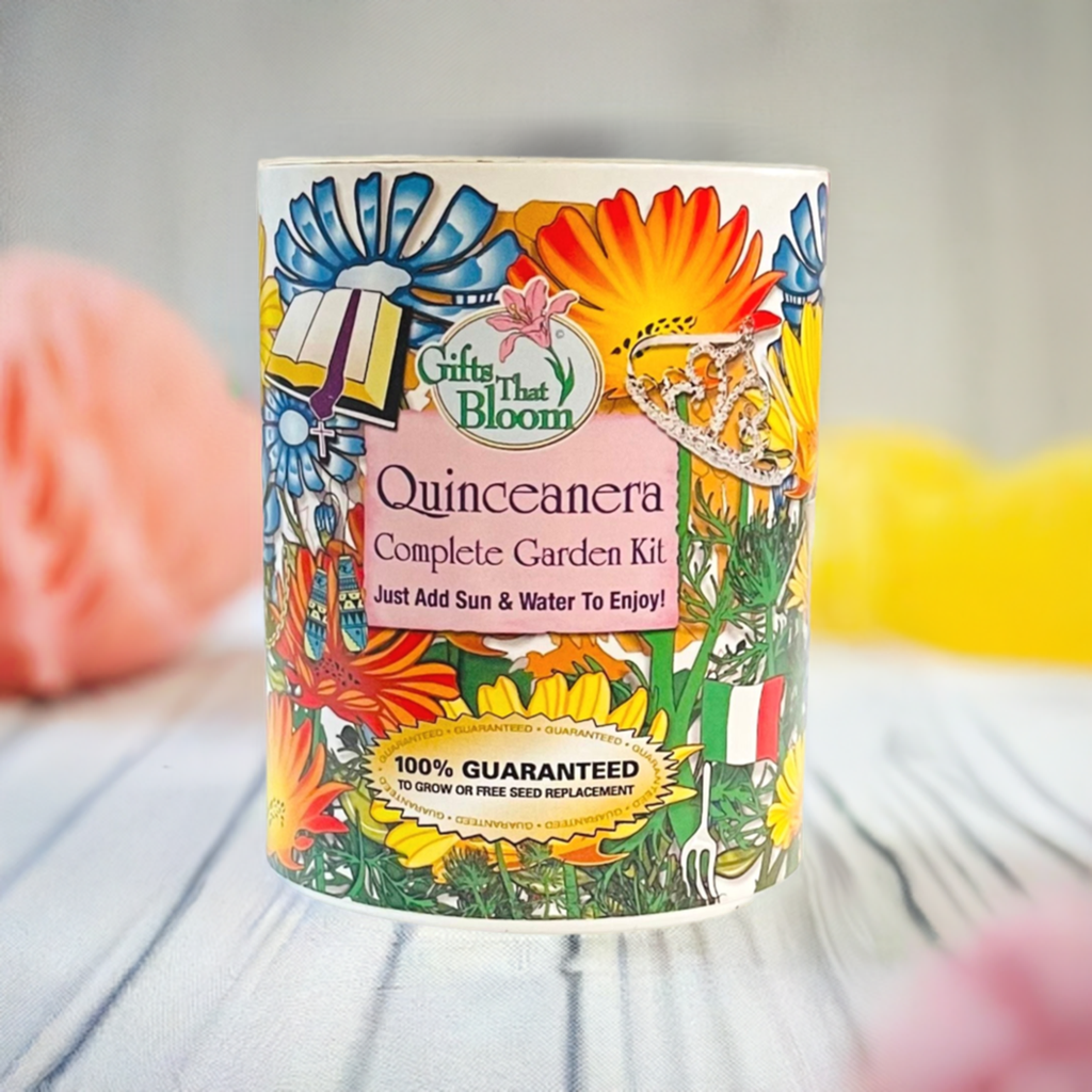 Quinceañera Garden Grocan Seed Kit
