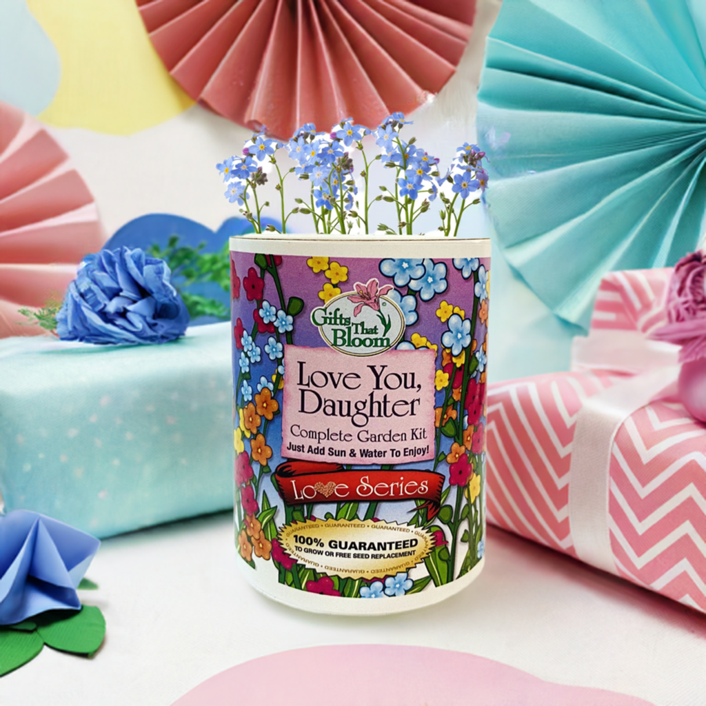 Love You Daughter Garden Grocan Seed Kit