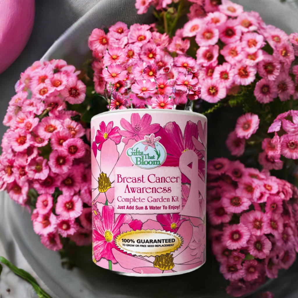 Breast Cancer Awareness Garden Grocan Seed Kit