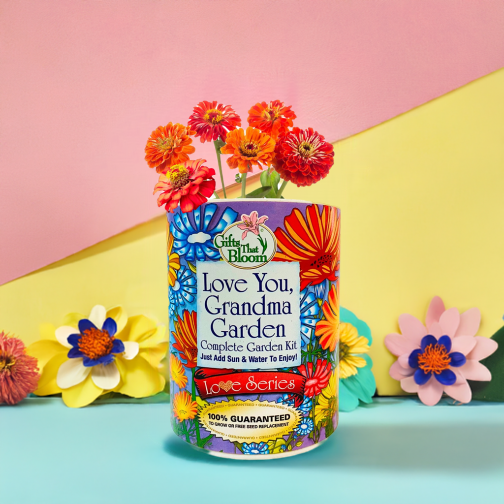 Love You Grandma Garden Grocan Seed Kit