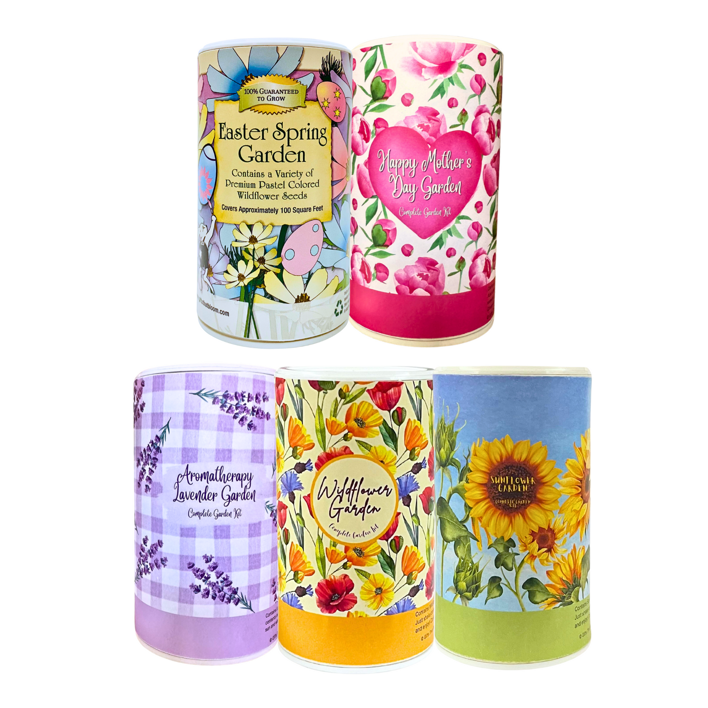 Spring Garden Shaker Pre-Pack Seed Kits