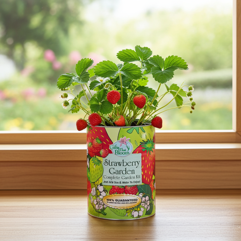 Strawberry Garden Grocan Seed Kit