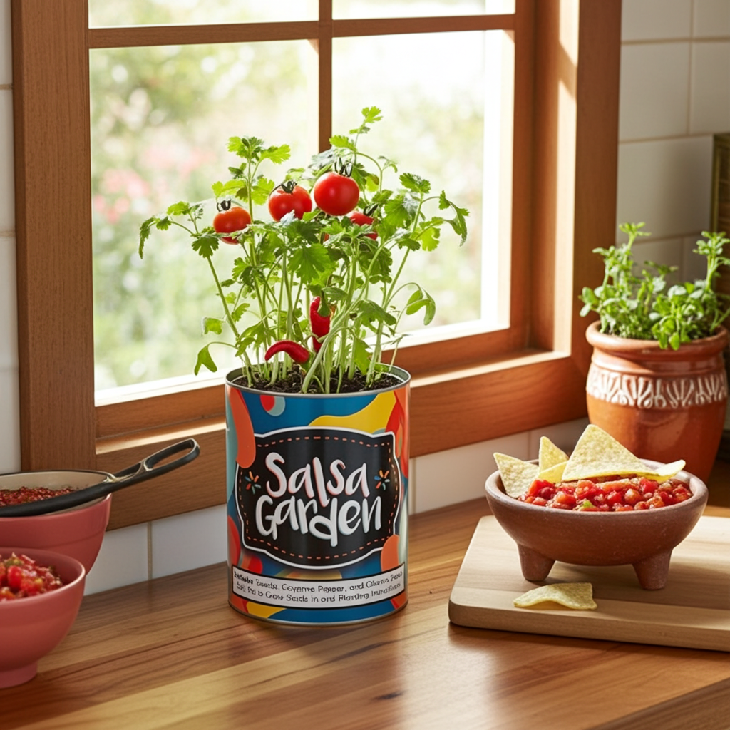 Salsa Garden Grocan Seed Kit