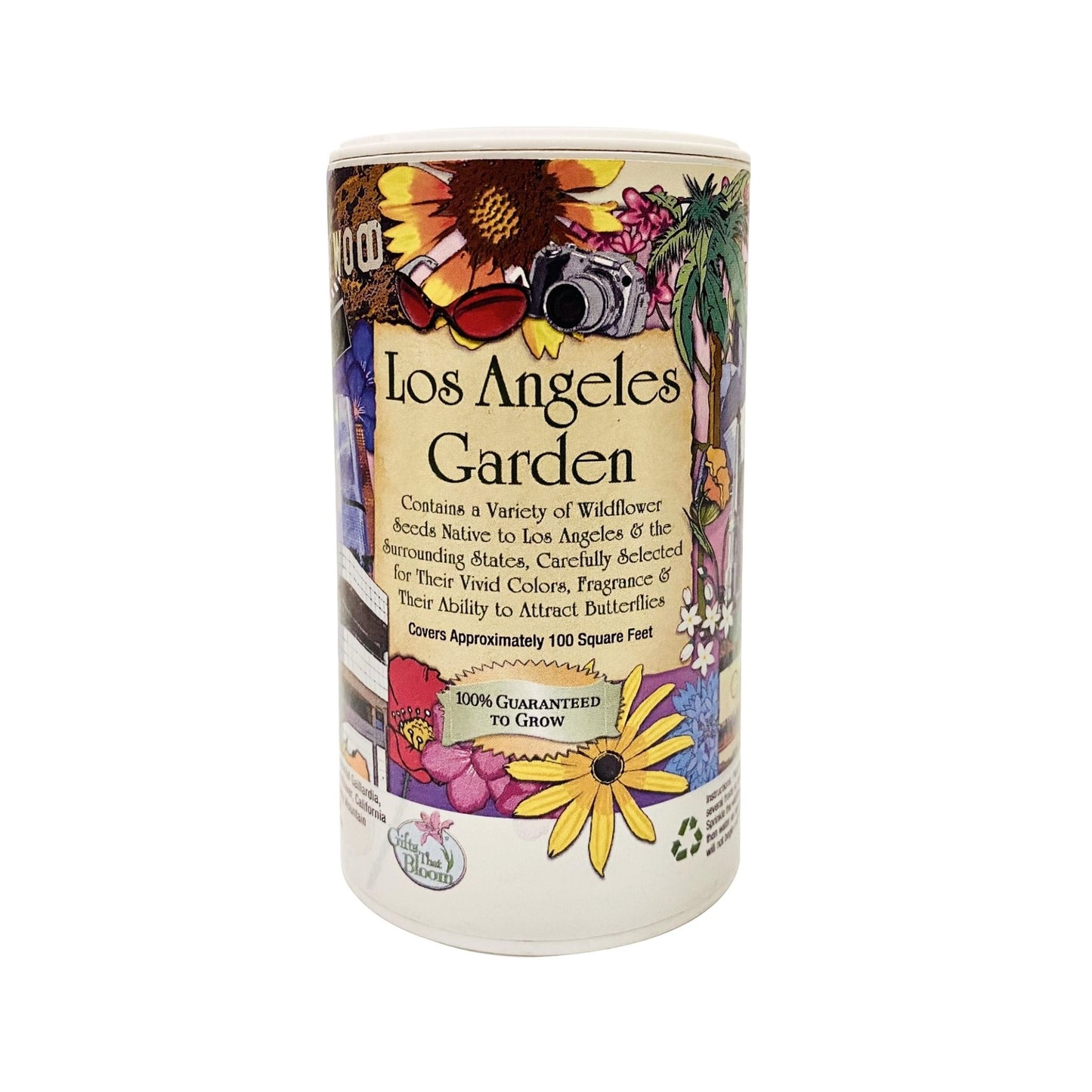 Los Angeles Garden Shaker Can Seed Kit