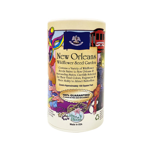 New Orleans Garden Shaker Can Seed Kit