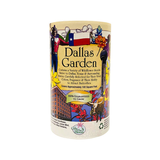 Dallas Garden Shaker Can Seed Kit