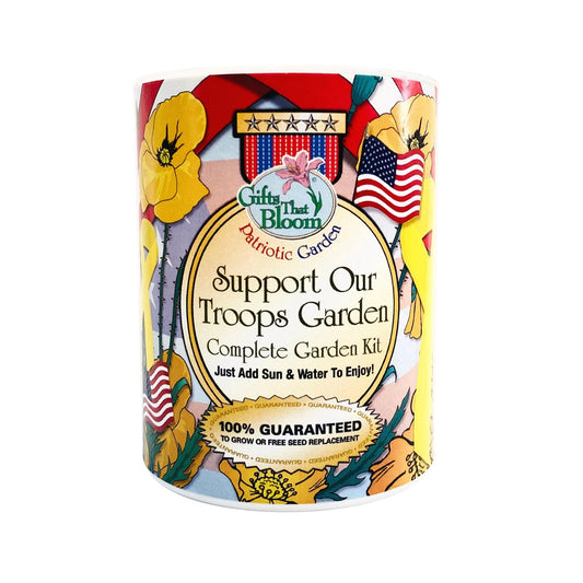 Support Our Troops Garden Grocan Seed Kit