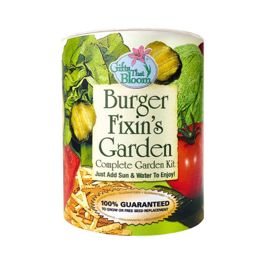 Burger Fixin's Garden Grocan Seed Kit