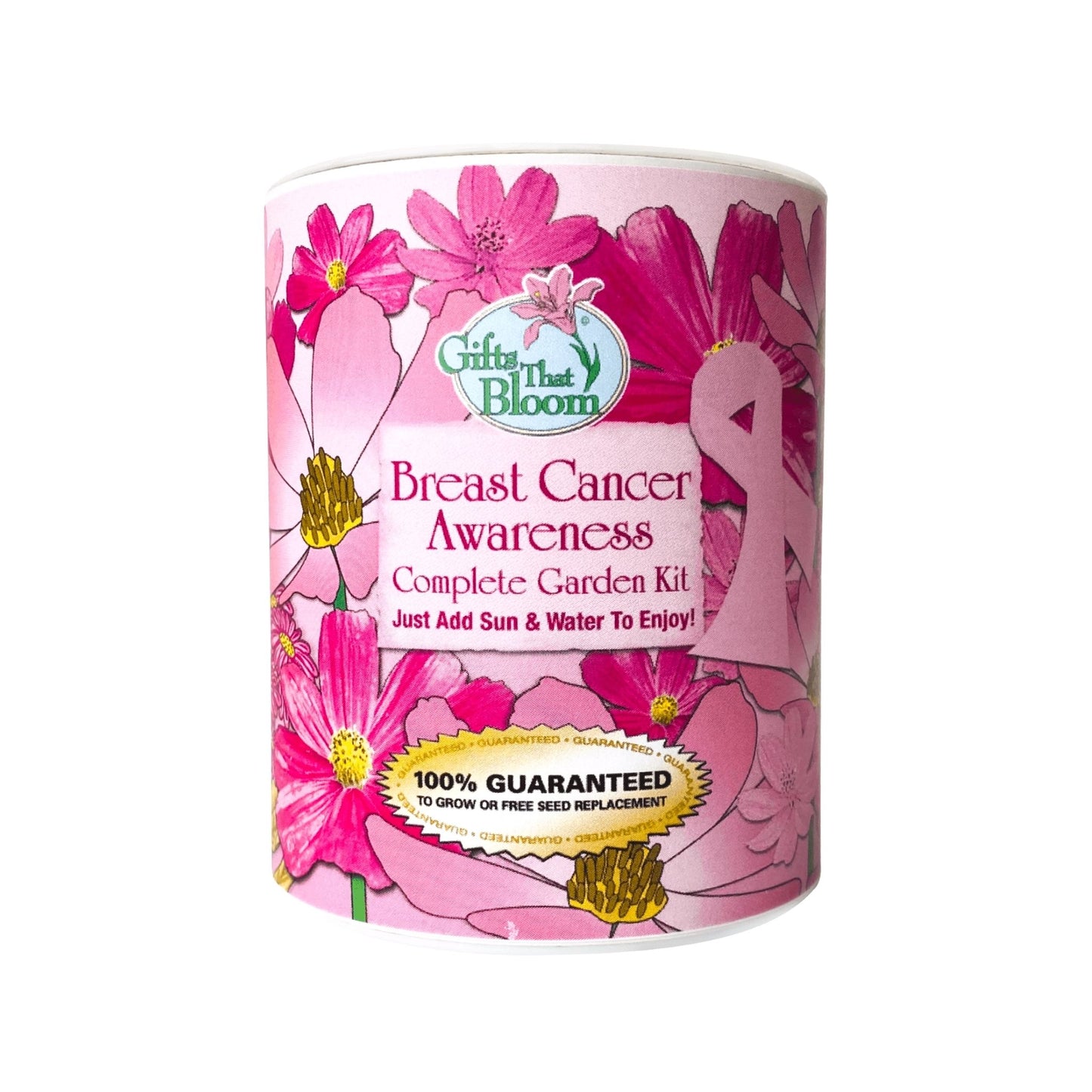 Breast Cancer Awareness Garden Grocan Seed Kit