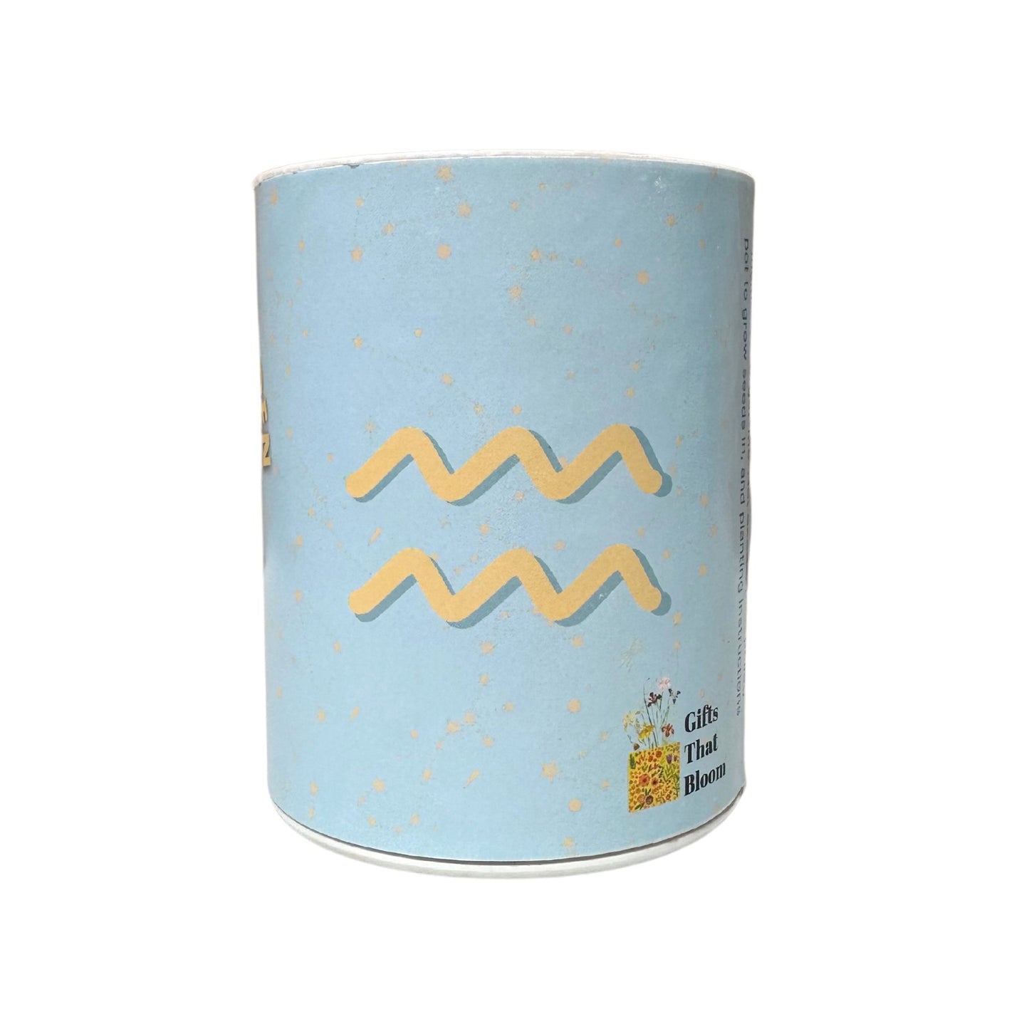 Aquarius Zodiac Garden Grocan Seed Kit