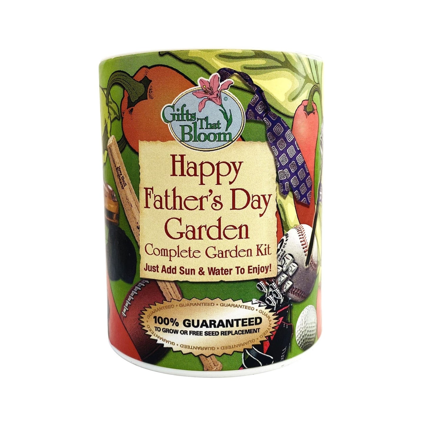 Happy Father's Day Garden Grocan Seed Kit