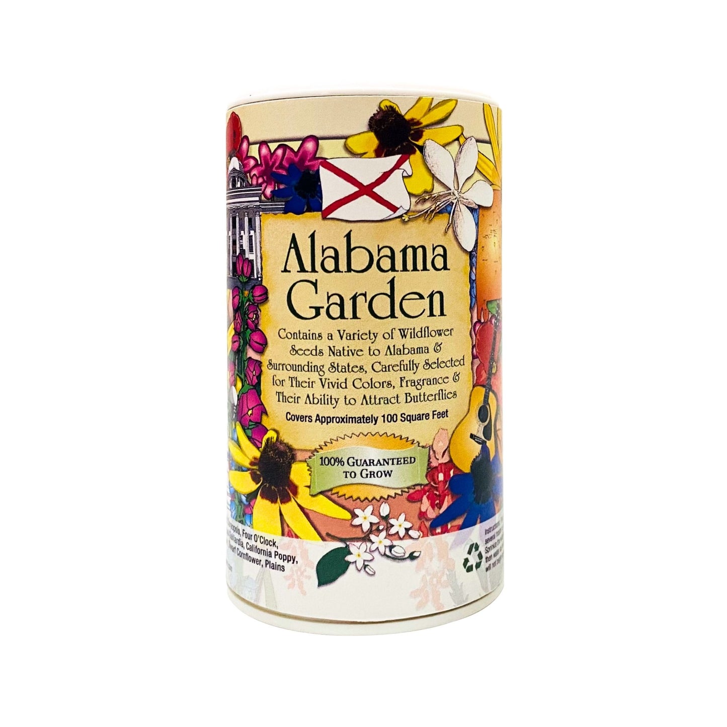 Alabama Garden Shaker Can
