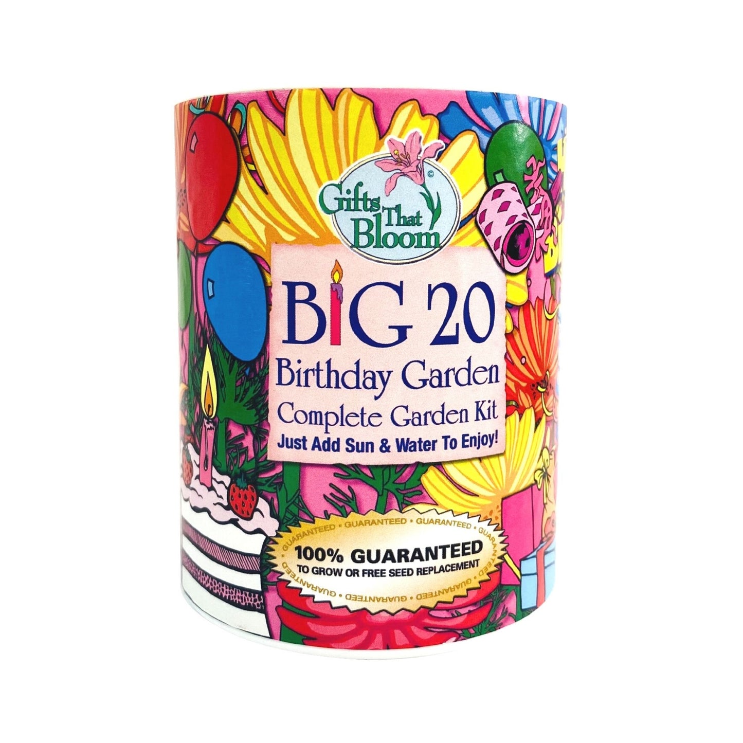 Big 20 Birthday Garden Grocan Seed Kit