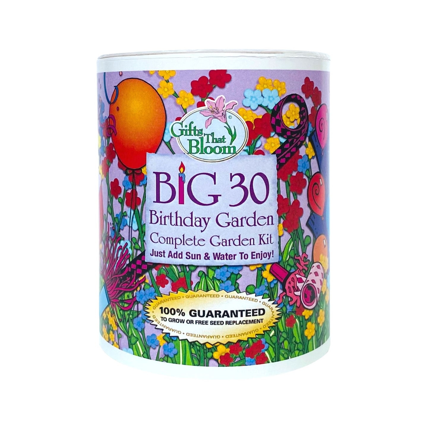 Big 30 Birthday  Garden Grocan Seed Kit