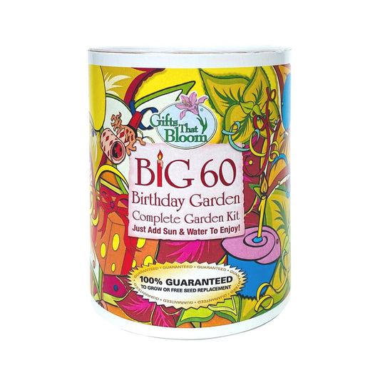 Big 60 Birthday Garden Grocan Seed Kit