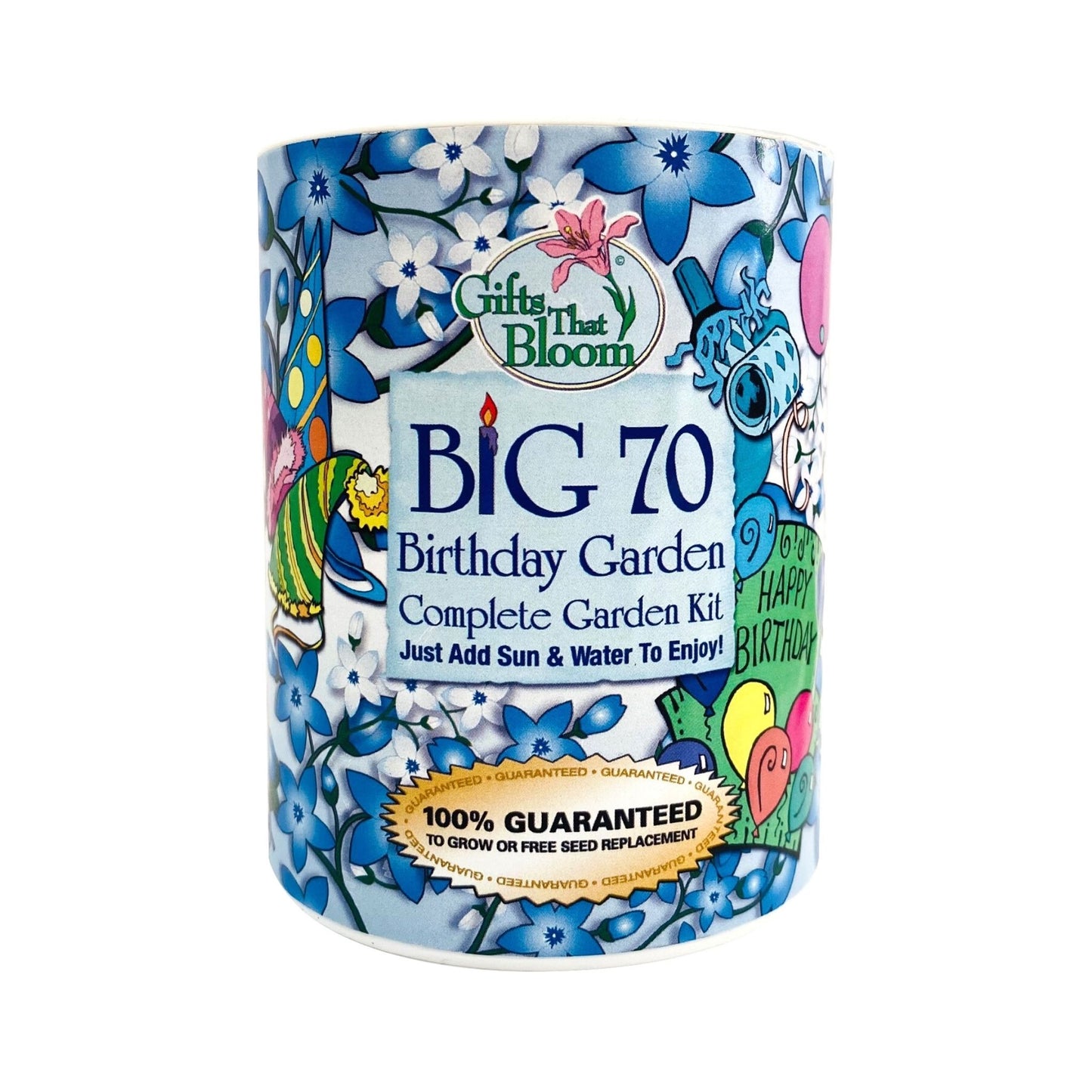 Big 70 Birthday Garden Grocan Seed Kit