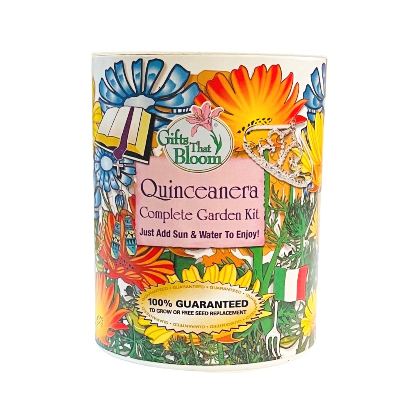 Quinceañera Garden Grocan Seed Kit