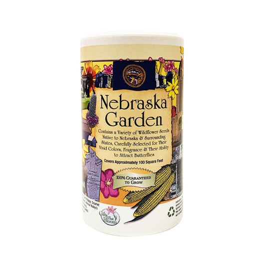 Nebraska Garden Shaker Can