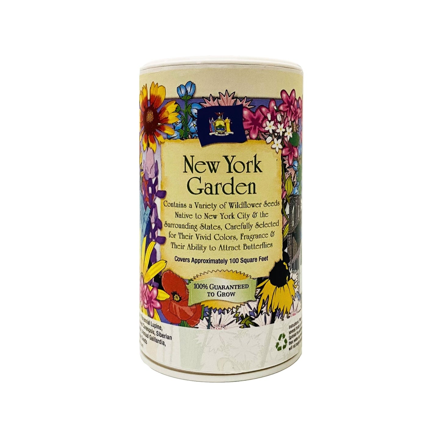New York Garden Shaker Can Seed Kit