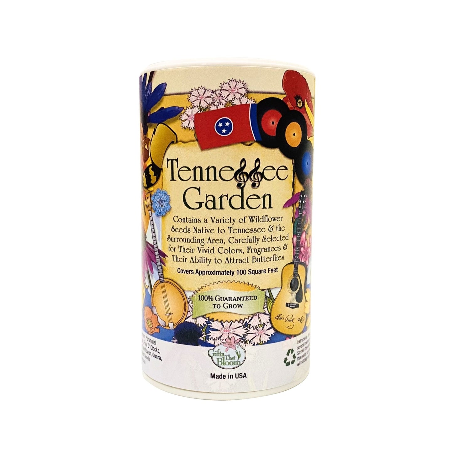 Tennessee Garden Shaker Can Seed Kit