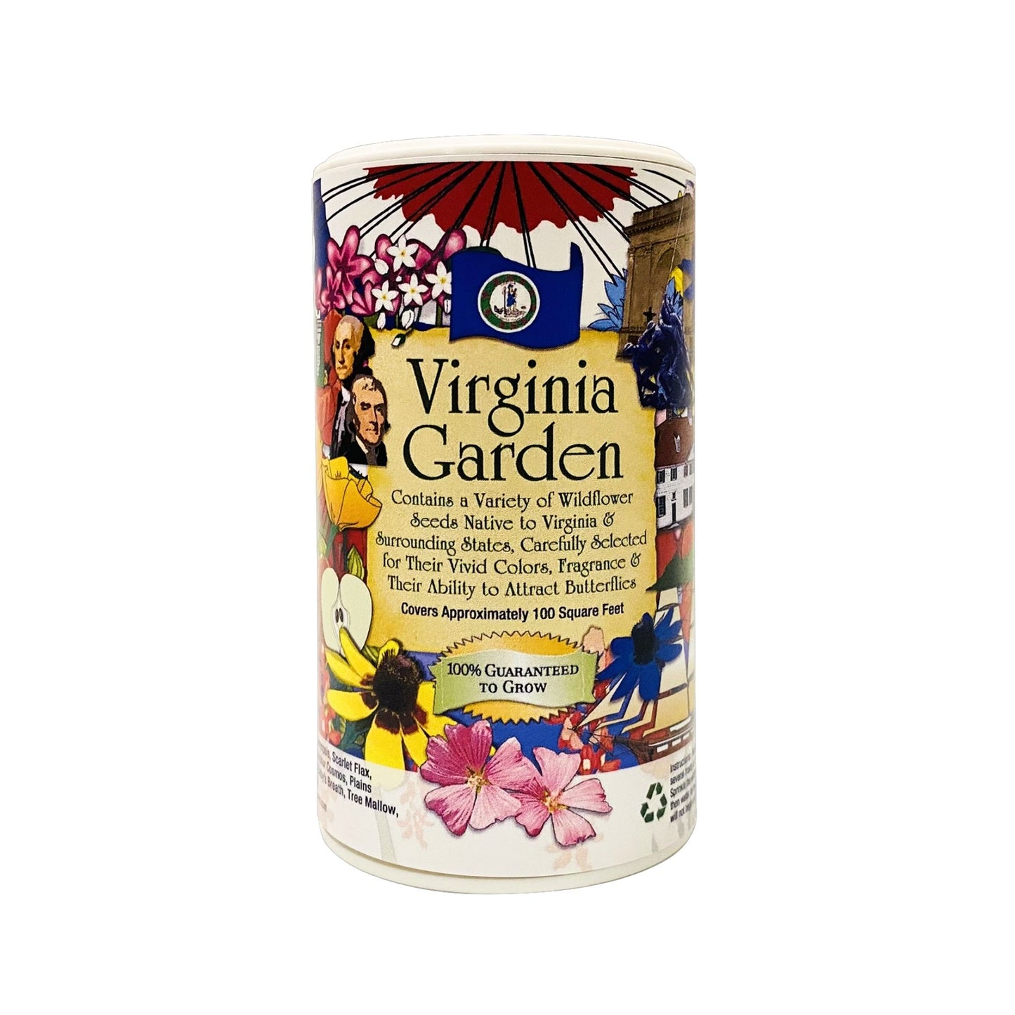 Virginia Garden Shaker Can Seed Kit