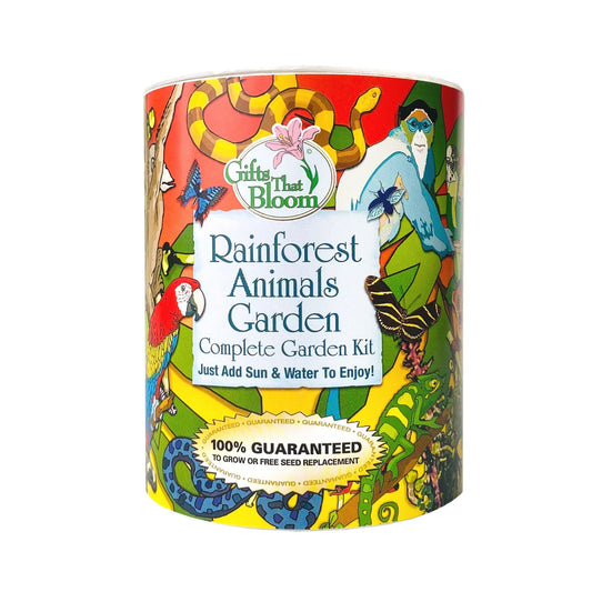 Rainforest Animals Garden Grocan Seed Kit