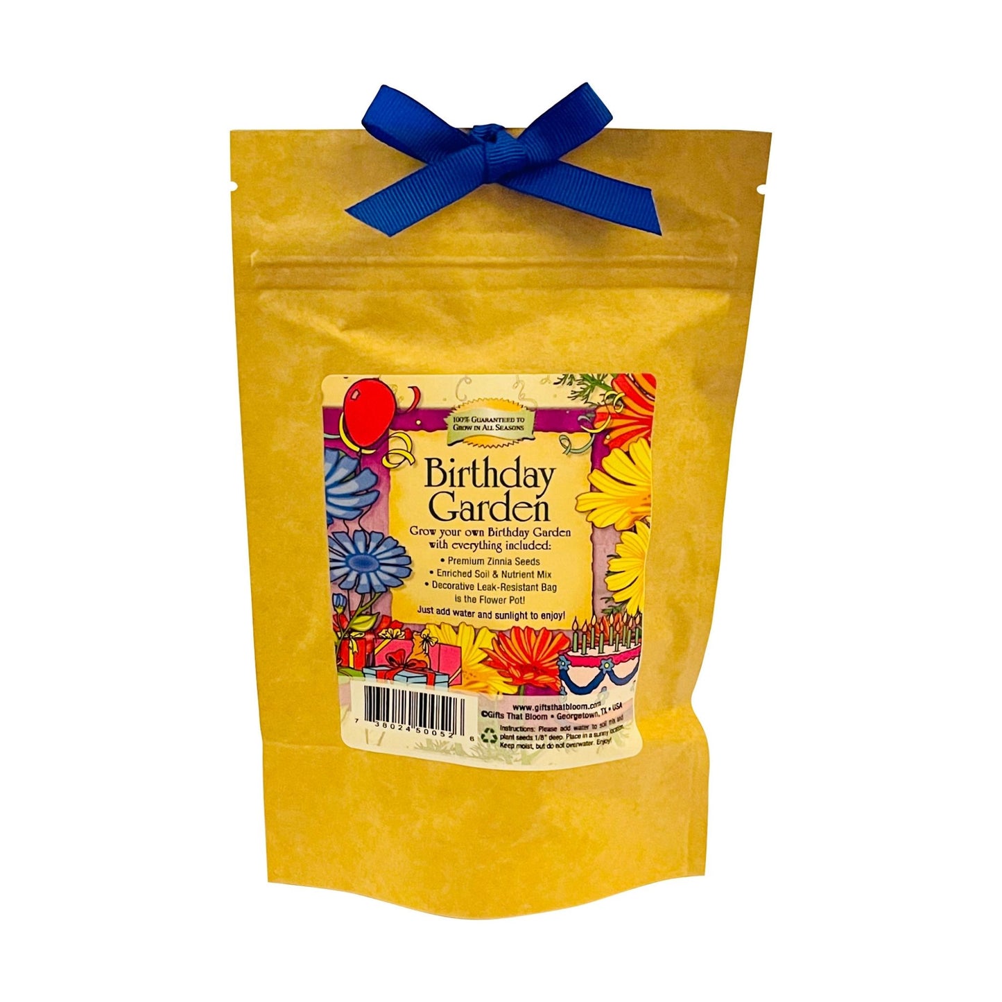 Birthday Garden Grobag Seed Kit
