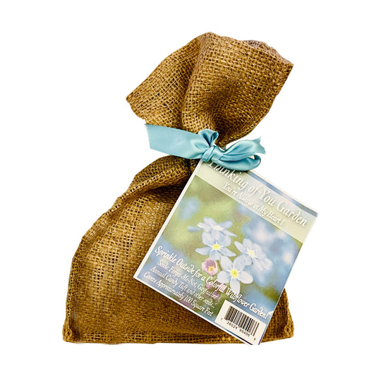 Thinking of You Garden Seed Kit in Burlap Bag