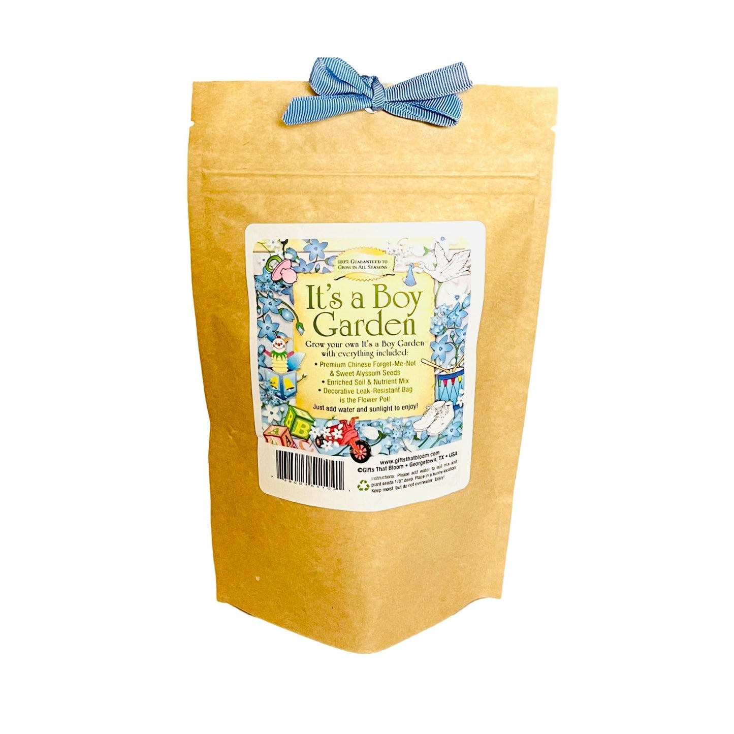 It's a Boy Garden Grobag Seed Kit