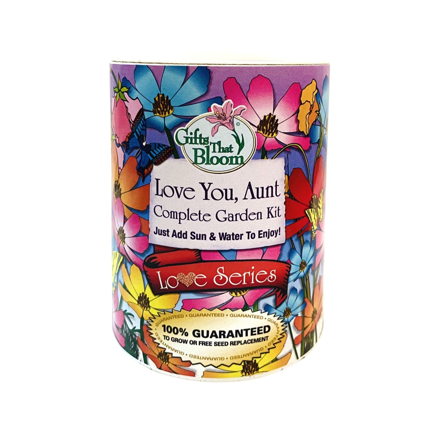 Love You Aunt Garden Grocan Seed Kit