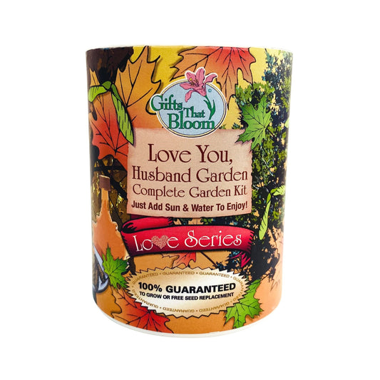 Love You Husband Garden Grocan Seed Kit