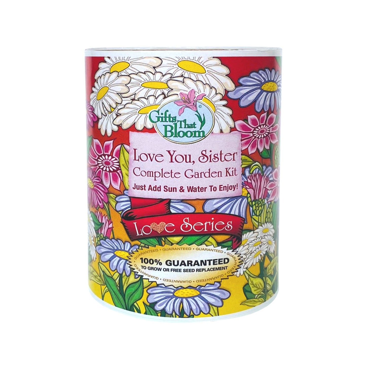 Love You  Sister Garden Grocan Seed Kit