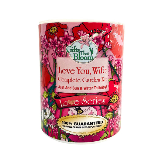 Love You Wife Garden Grocan Seed Kit