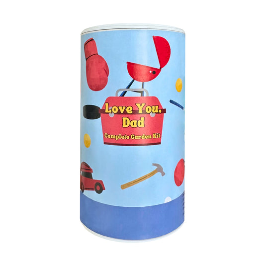 Love You Dad Shaker Can Seed Kit