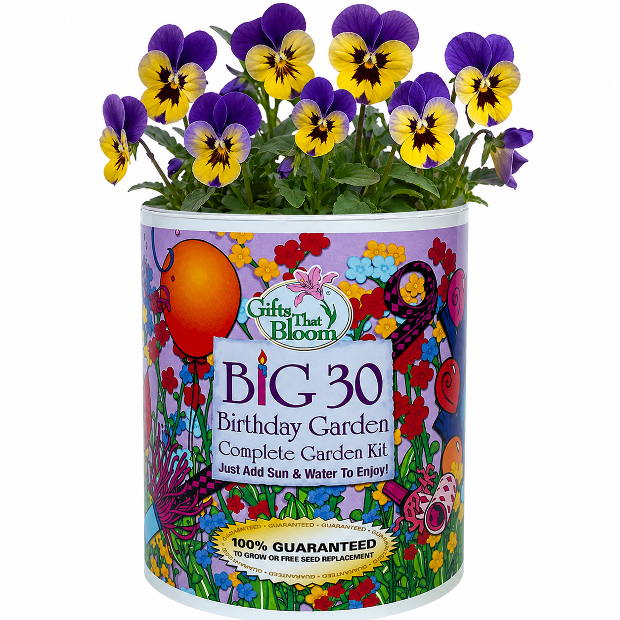 Big 30 Birthday  Garden Grocan Seed Kit
