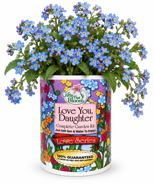 Love You Daughter Garden Grocan Seed Kit