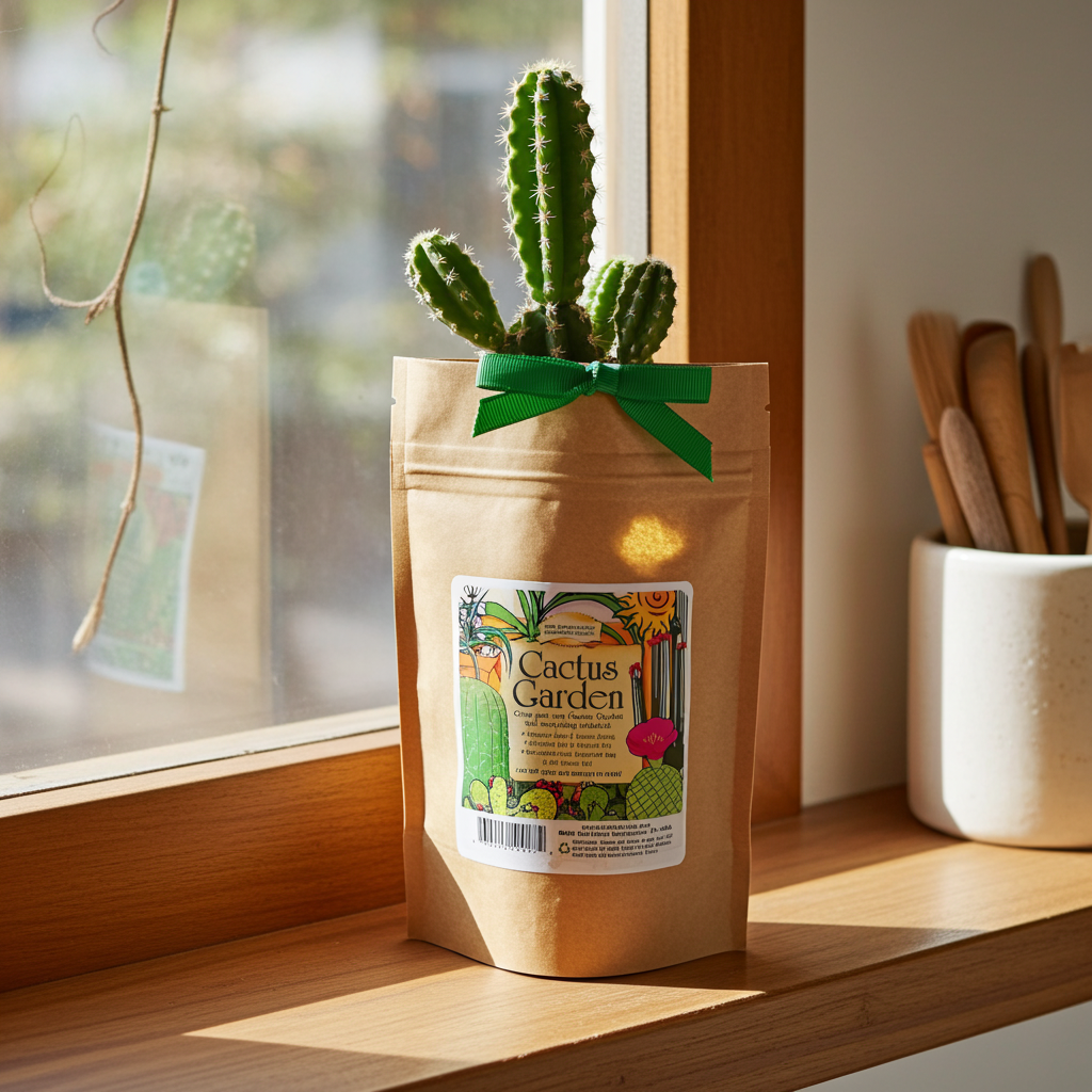 Cactus Garden Grobag Seed Kit