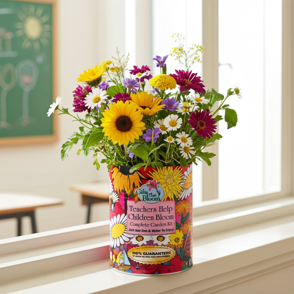 Teachers Help Children Bloom Garden Grocan Seed Kit