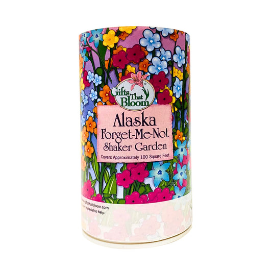 Alaska Forget-Me-Not Garden Shaker Can