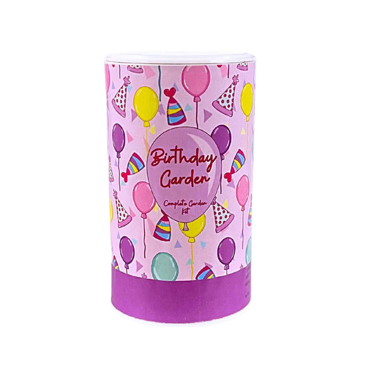 Birthday Garden Shaker Can