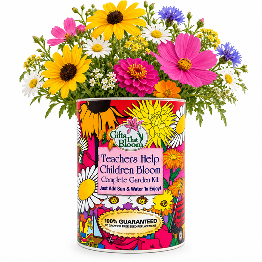Teachers Help Children Bloom Garden Grocan Seed Kit