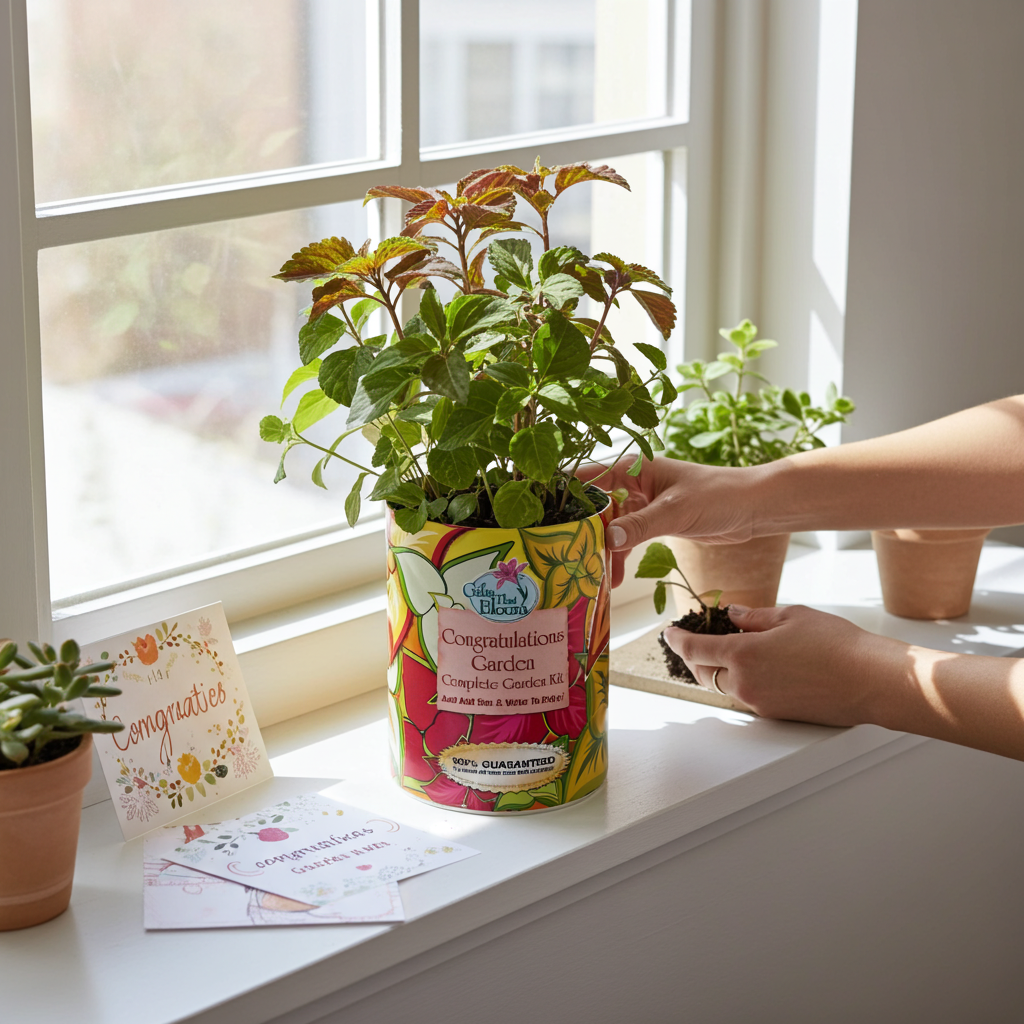 Congratulations Garden Grocan Seed Kit