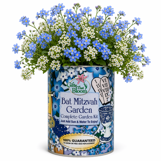 Bat Mitzvah Garden Grocan Seed Kit