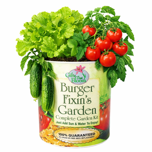 Burger Fixin's Garden Grocan Seed Kit