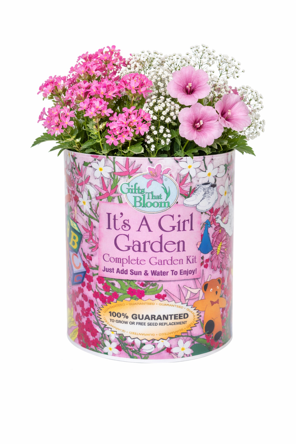 It's A Girl Garden Grocan Seed Kit