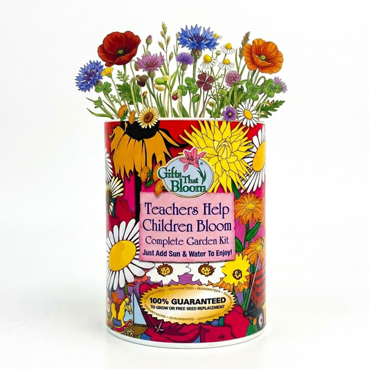 Teachers Help Children Bloom Garden Grocan Seed Kit