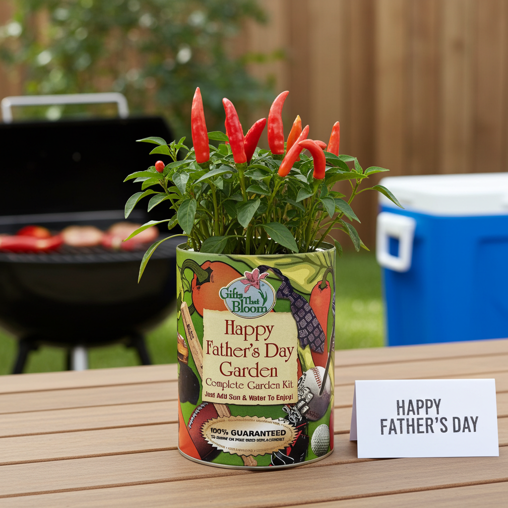 Happy Father's Day Garden Grocan Seed Kit