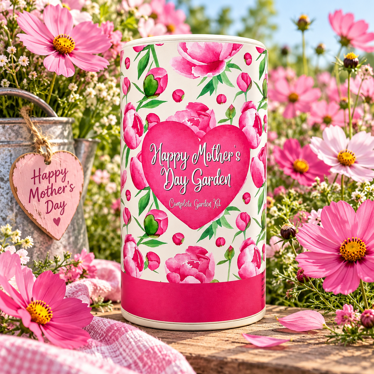 Happy Mother's Day Shaker Garden Seed Kit