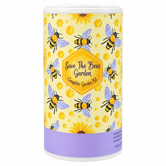 Save The Bees Garden Shaker Can Seed Kit